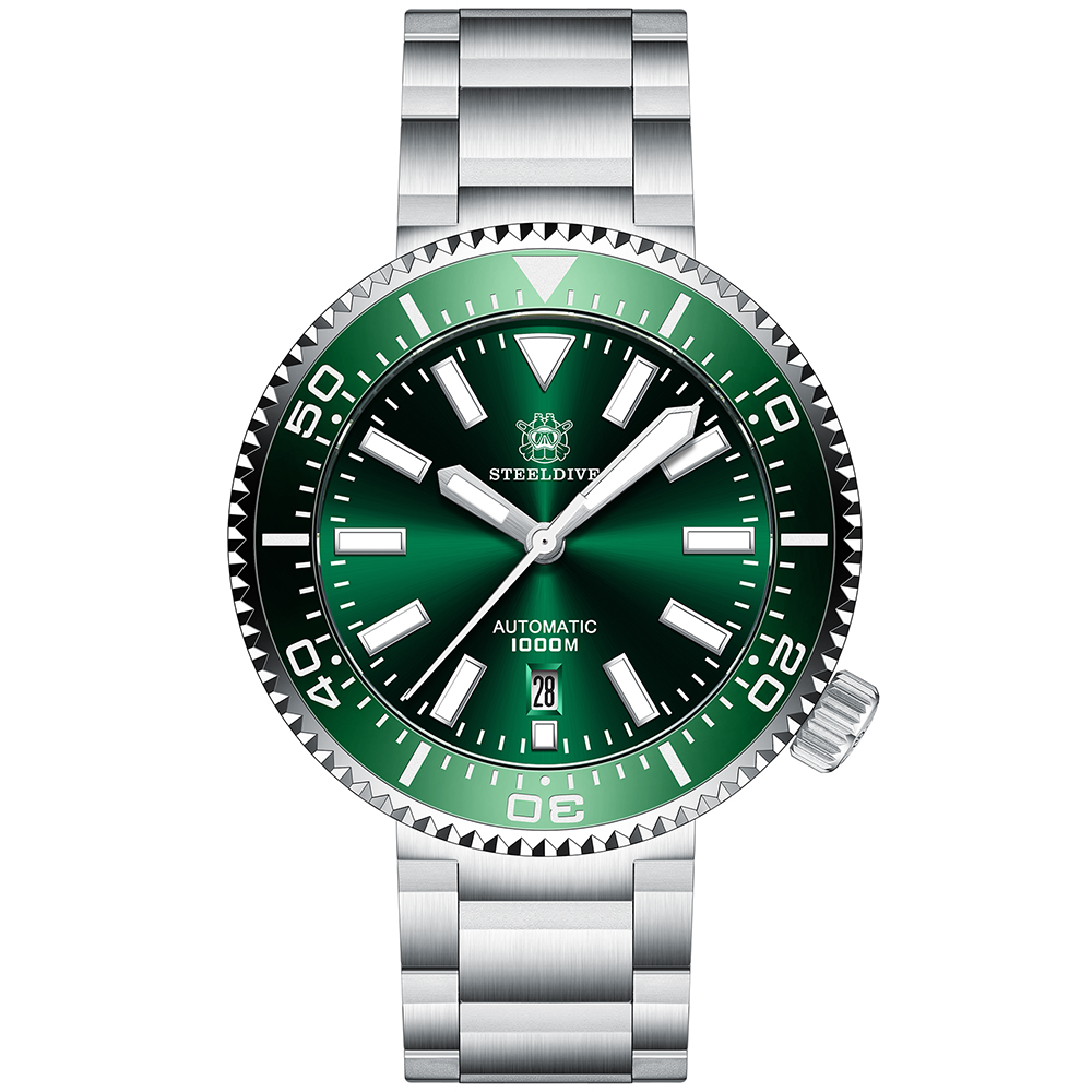 Seiko Watch Prospex - Steeldive relógios automáticos masculinos mergulhador relógio