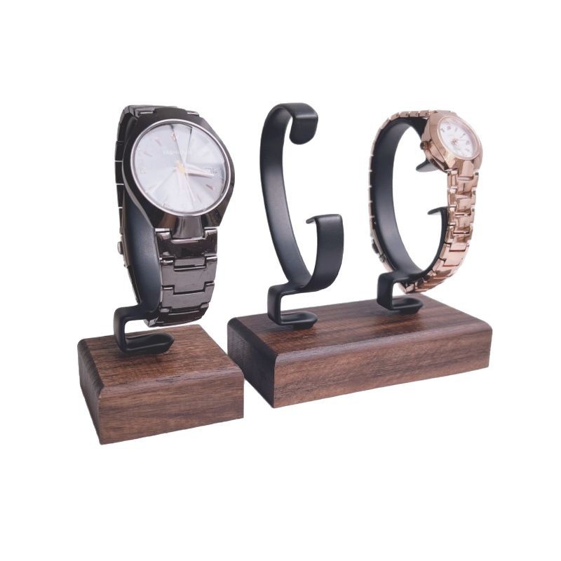 Suporte de madeira em forma de - Jewelry And Watches Inc avaliação e preço
